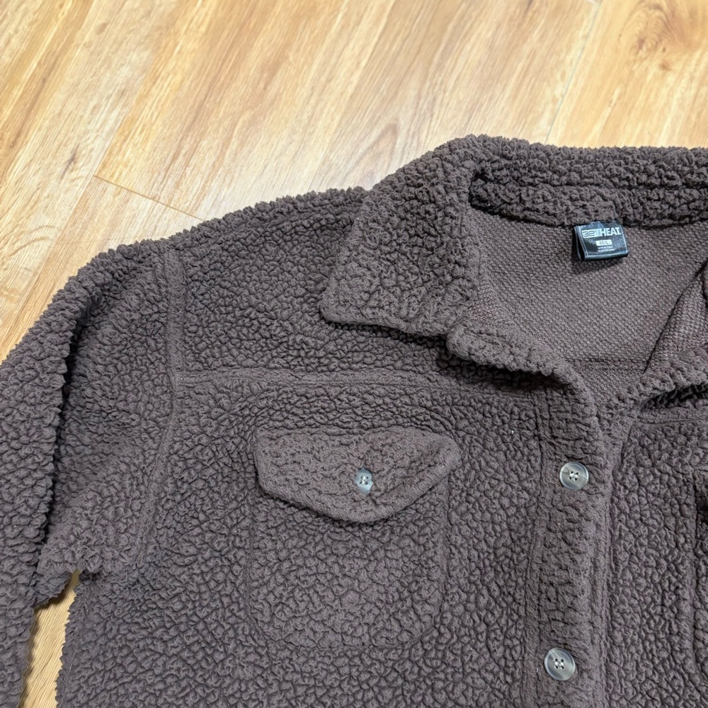 32 Degrees Brown Teddy Jacket